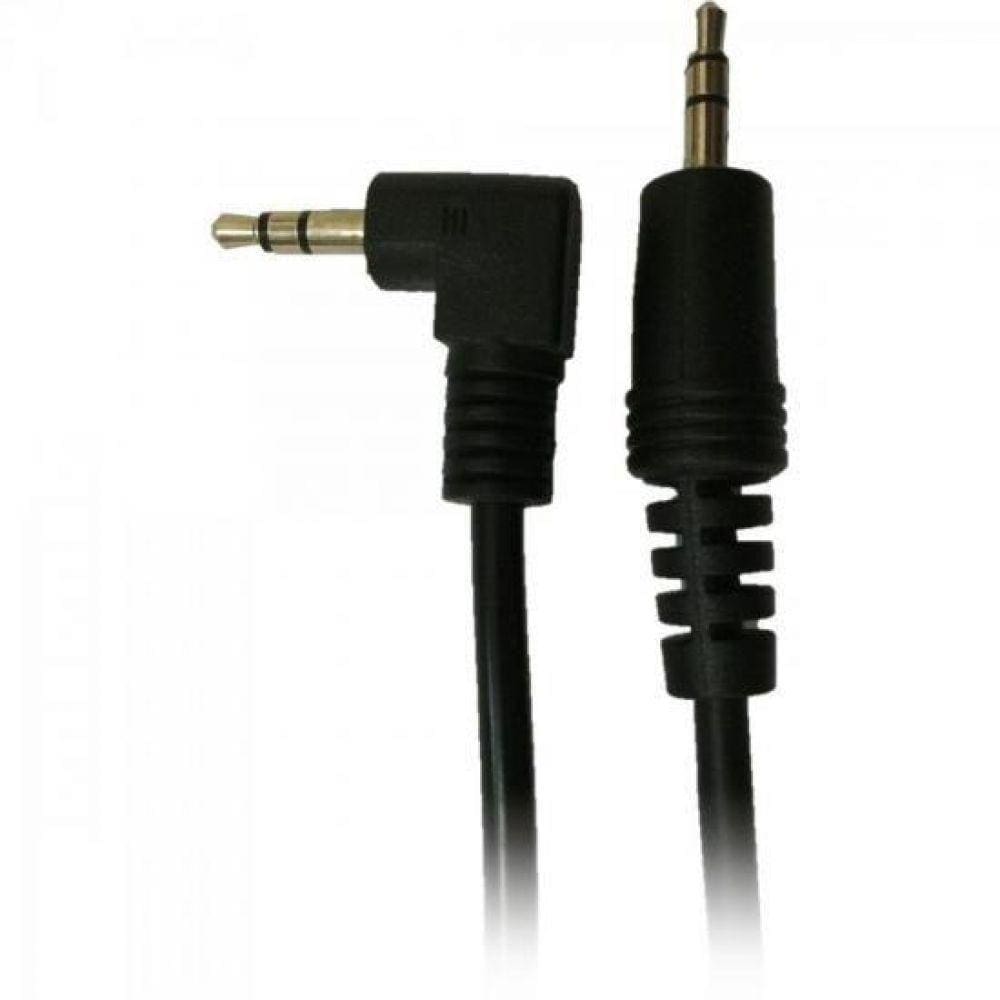 Cabo P2 90o Estereo X P2 Estereo 1,8m Cbpd0016 Preto Storm