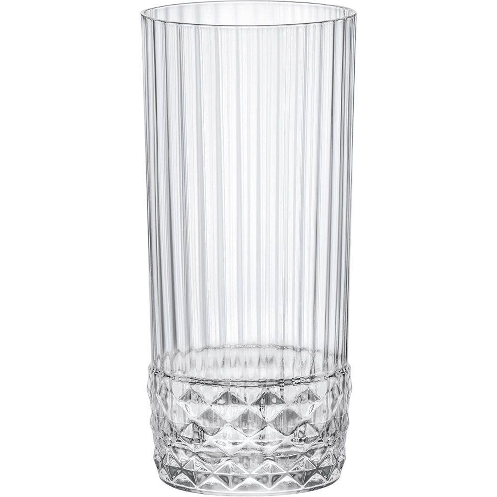 BORMIOLI ROCCO AMERICA `20S COPO LONG DRINK 16x7x7cm 490ml VIDRO TRANSP 6PÇ