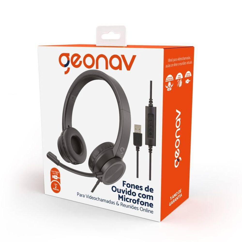 Headset - Fone De Ouvido Com Microfone Integrado