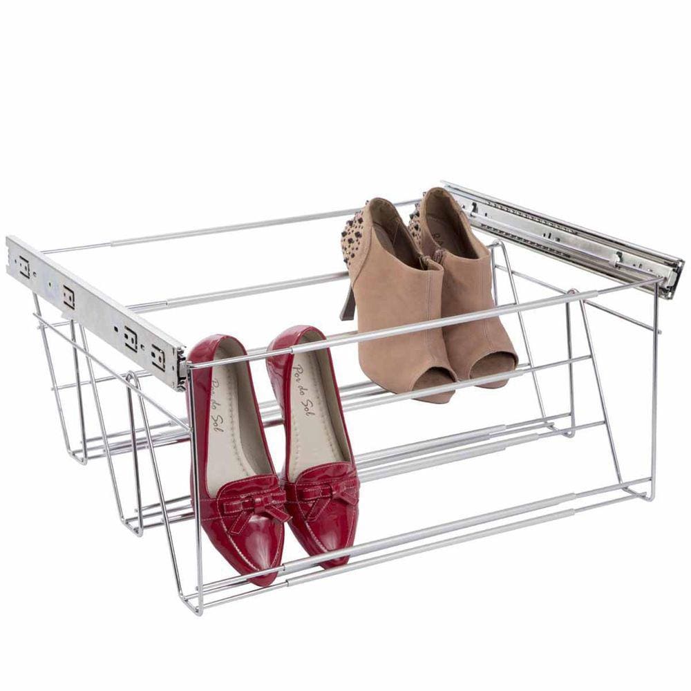 Sapateira Tripla Extensível - Cromada - 8026 - Jomer