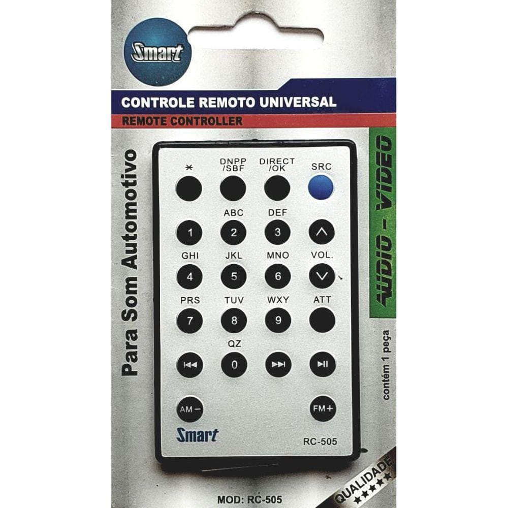 Controle Som Automotivo  Kenwood Smart St-Rc-505 Universal