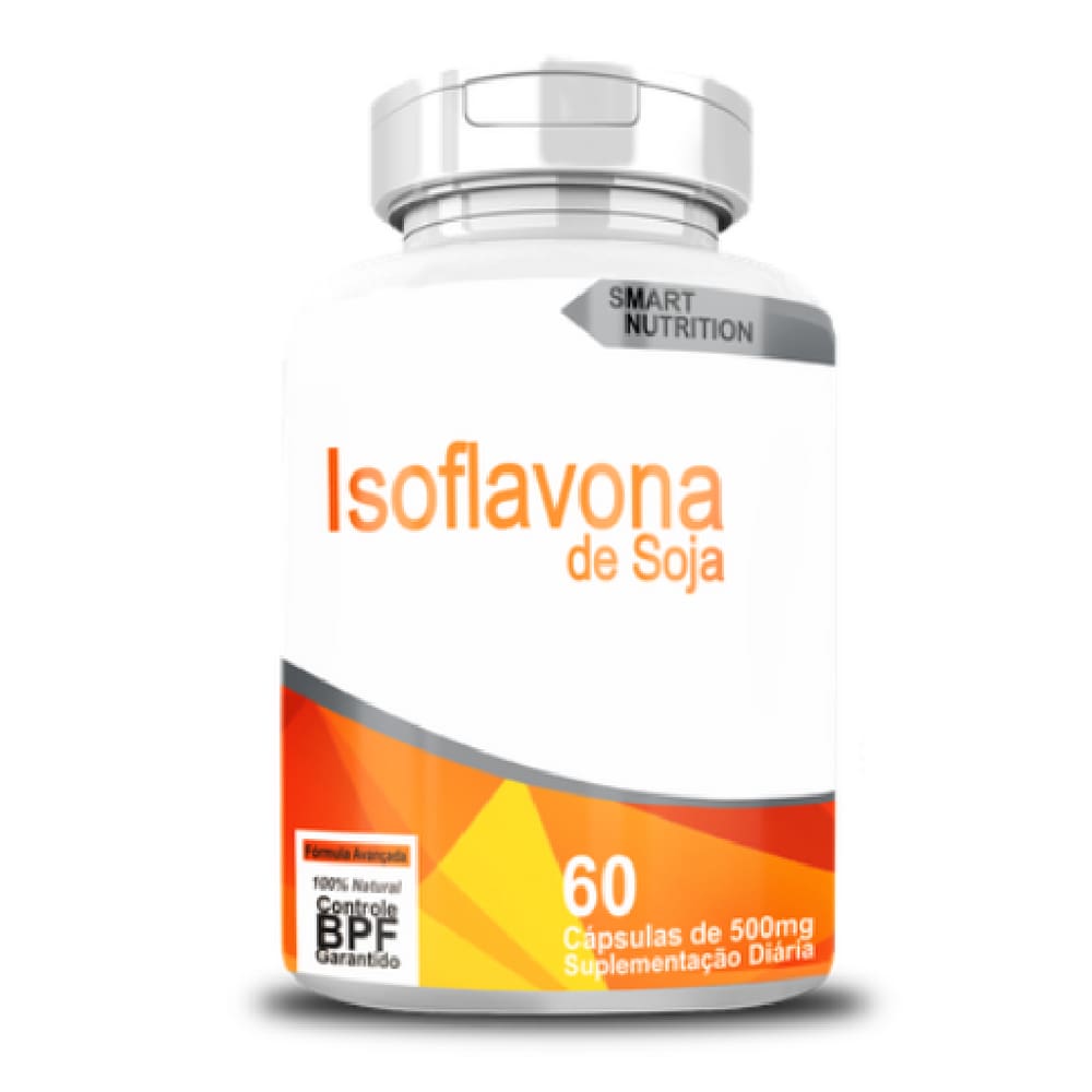 Isoflavona de Soja 500mg 60 Cápsulas - 4 Elementos