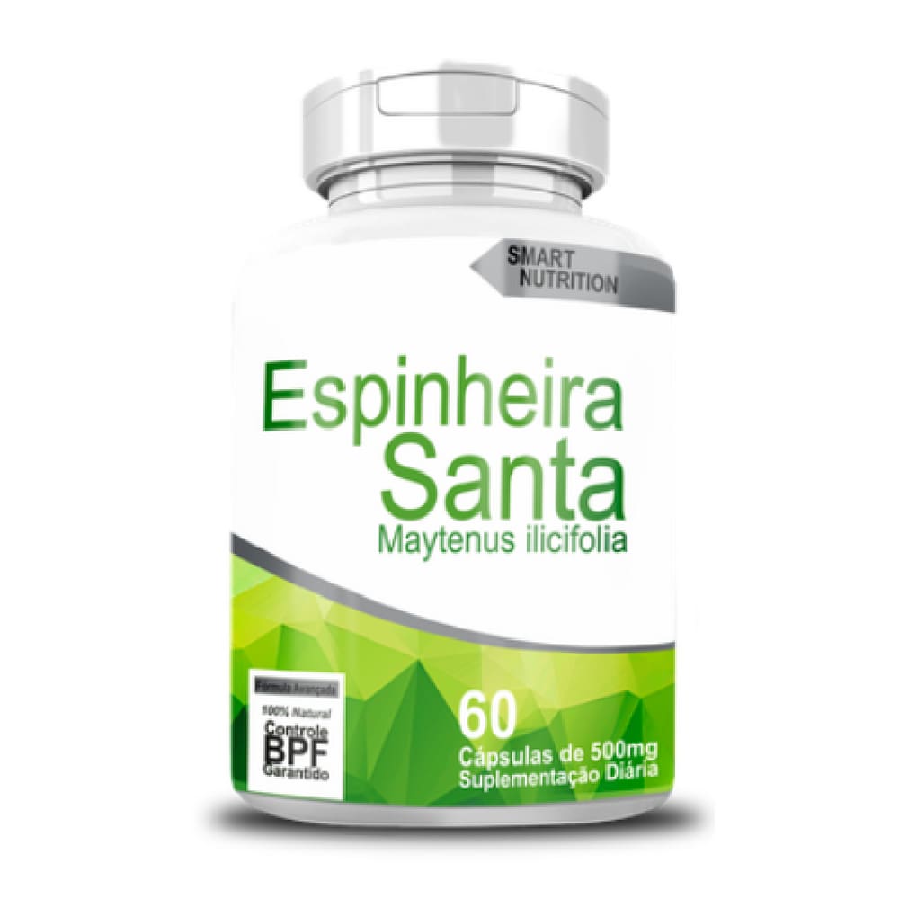 Espinheira Santa 500mg 60 Cápsulas - 4 Elementos