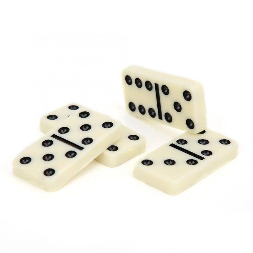 Jogo De Domino Profissional De Osso Preto - Nybc - Jogo de Dominó