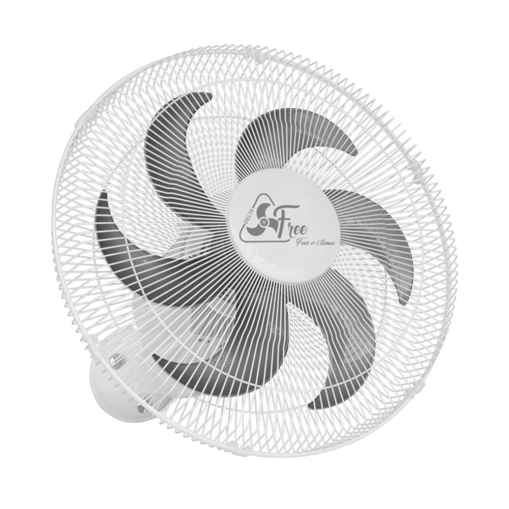 Ventilador De Parede Venti-Delta Free 40cm Forte Bivolt Branco