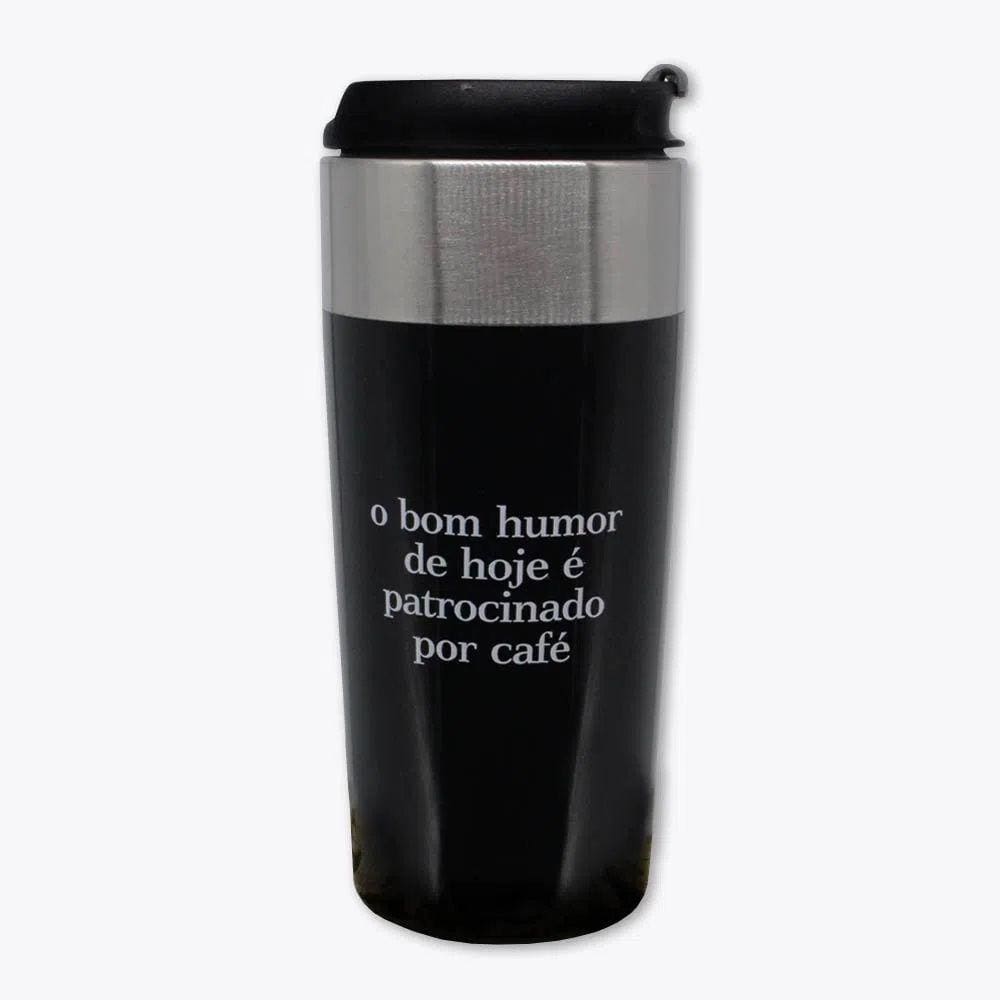 Copo Para Viagem Slim - Patrocionado Por Café - ZC 10024293