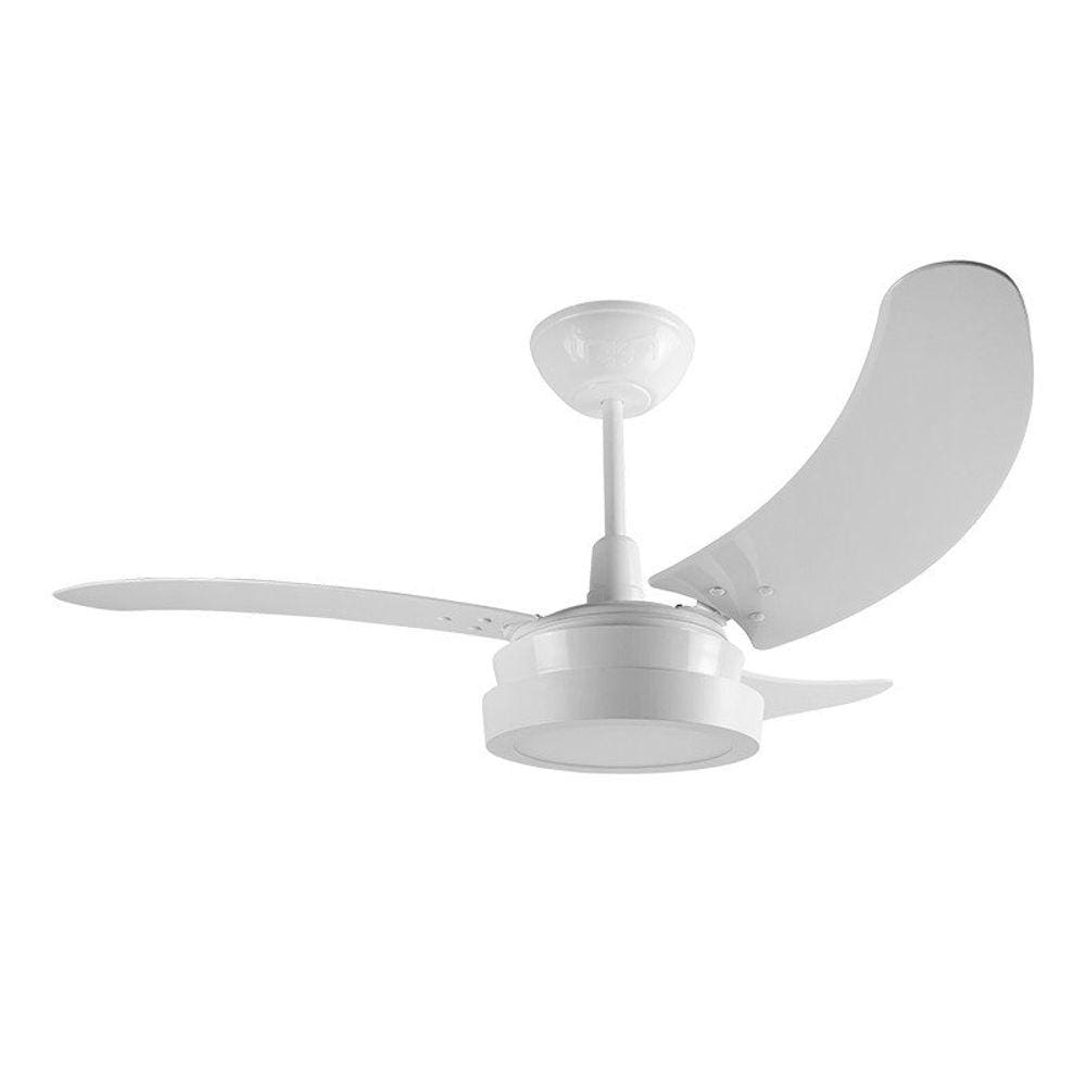 Ventilador de Teto Tron Búzios Max Led 3 Pás Branco 220V