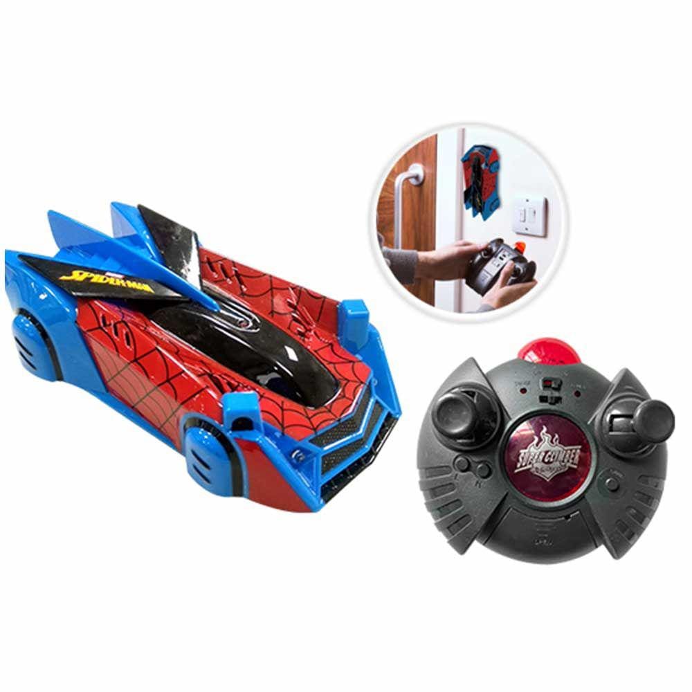Carrinho de Controle Remoto - Web Climber - Homem-Aranha - Candide