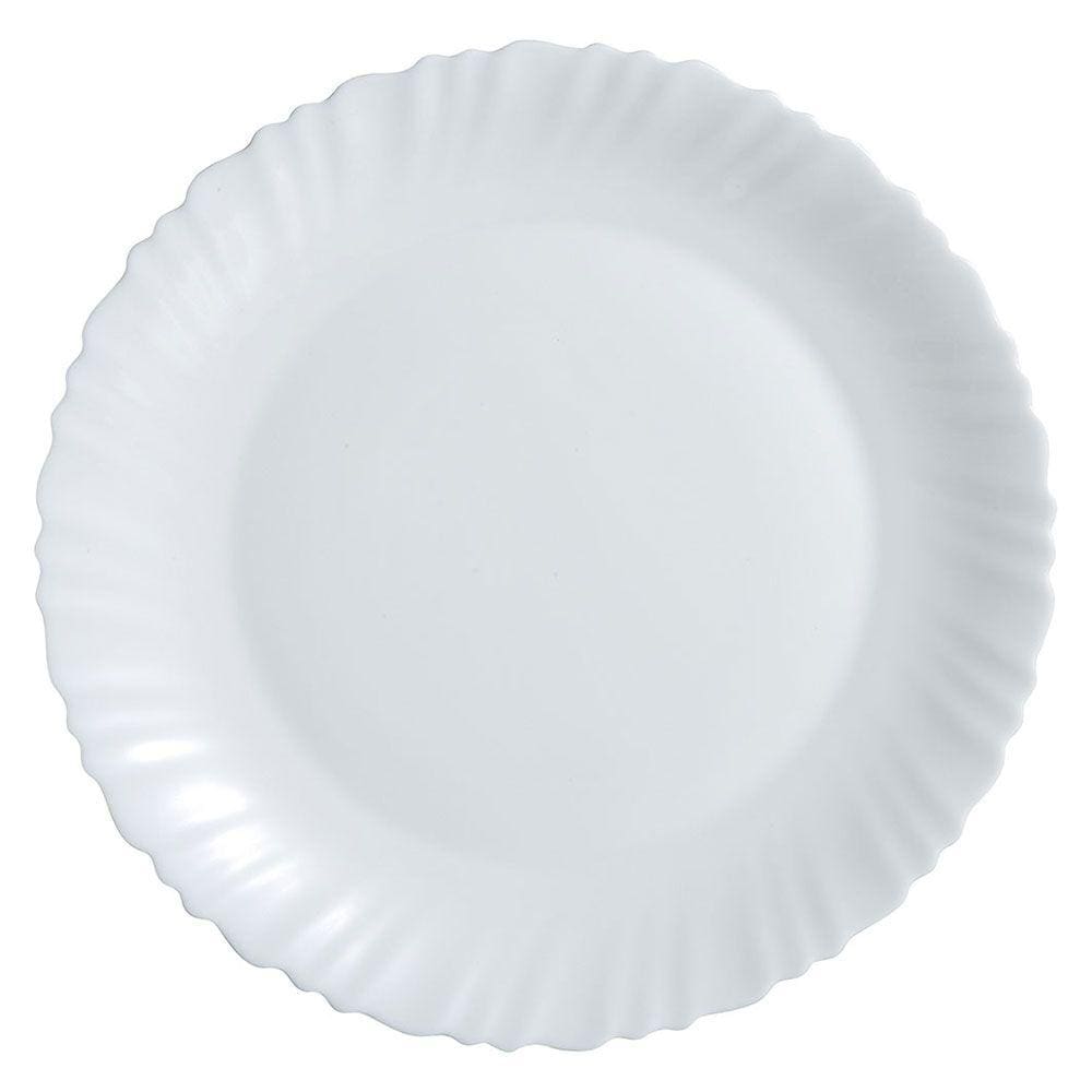 LUMINARC FESTON SOUSPLAT 2x30x30cm VIDRO TEMPERADO BRANCO