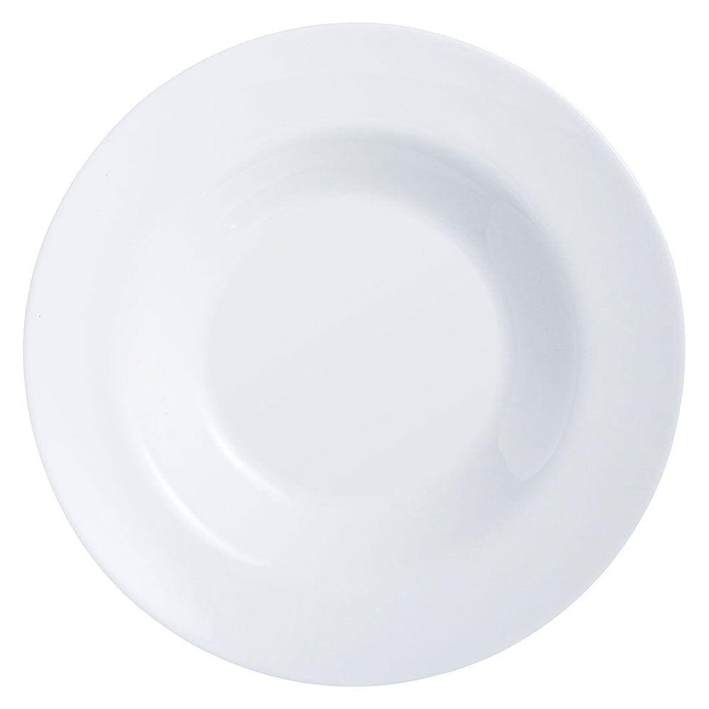 LUMINARC FRIEND`S TIME PRATO PASTA 5x29x29cm VIDRO TEMPERADO BRANCO