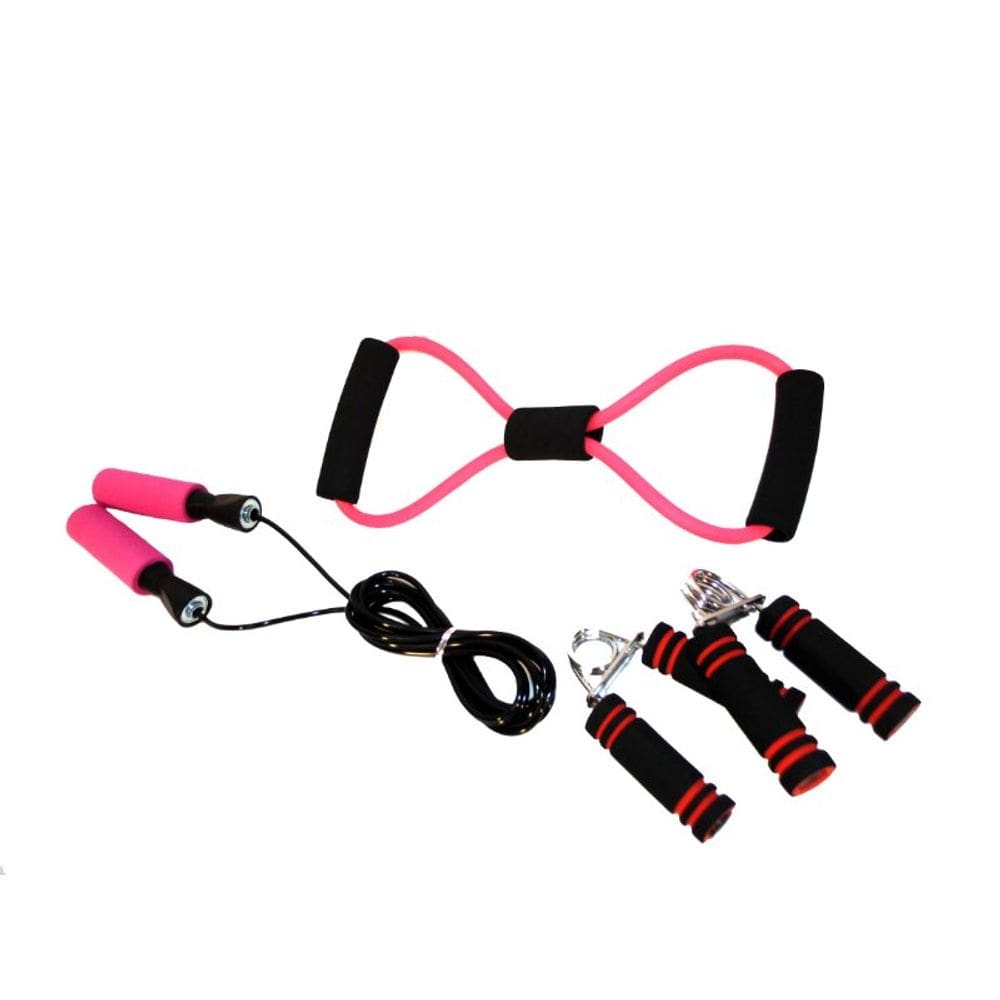 Kit Treino Yoga Pilates Fisioterapia Extensora Corda De Pula