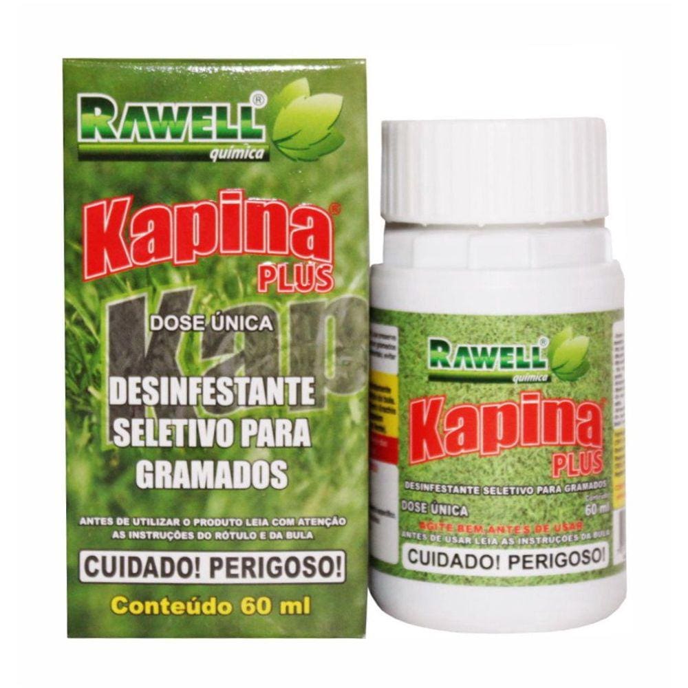 Elimina Tiririca E Folhas Largas Grama Esmeral Kapina Plus 60Ml