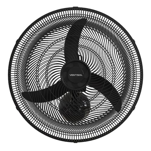imagem-Ventilador de Parede Ventisol Oscilante New 50Cm Preto - 220V