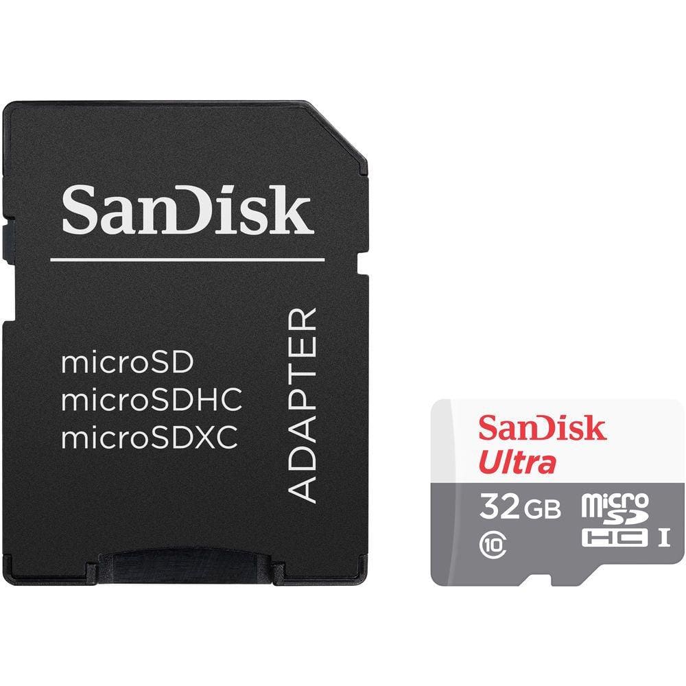 Cartão microSDHC Sandisk UHS-I Ultra 32GB - 100MB/s