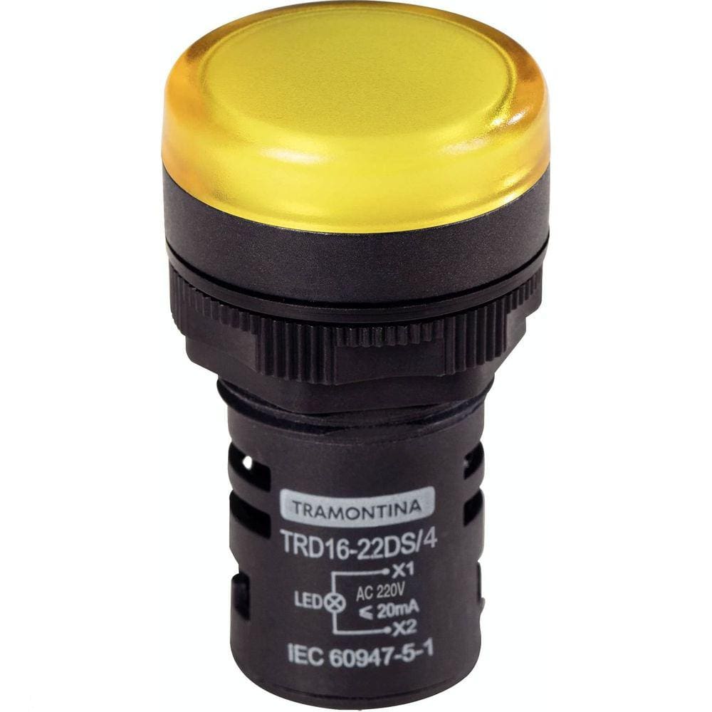 Sinalizador Tramontina TRD16-22DS/4 220 V Amarelo Tramontina