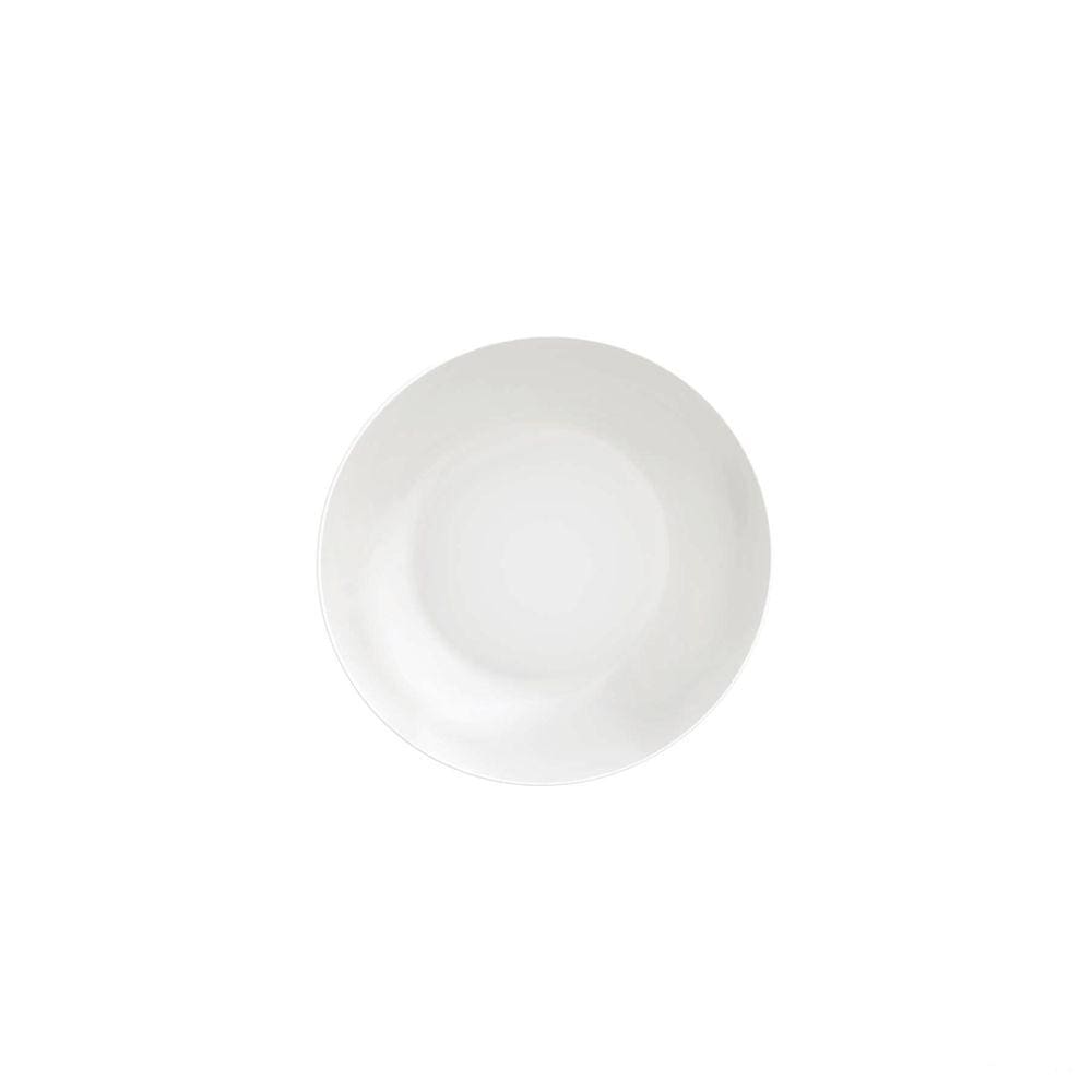 Prato Fundo Tramontina Jacqueline em Porcelana Branca 21 cm Tramontina