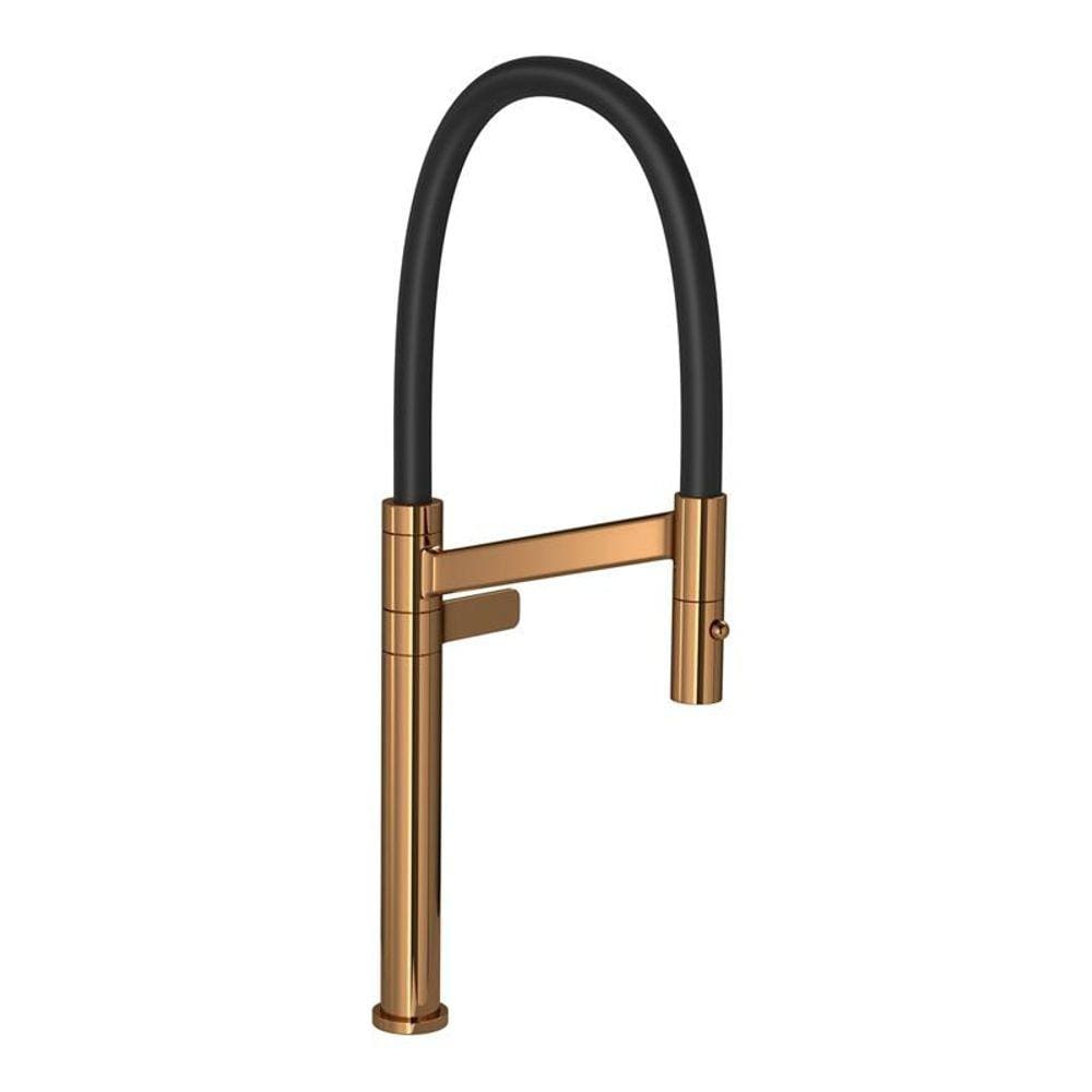 Torneira Deca Colore 1189.GL.RD.PT de Bancada Red Gold / Preto