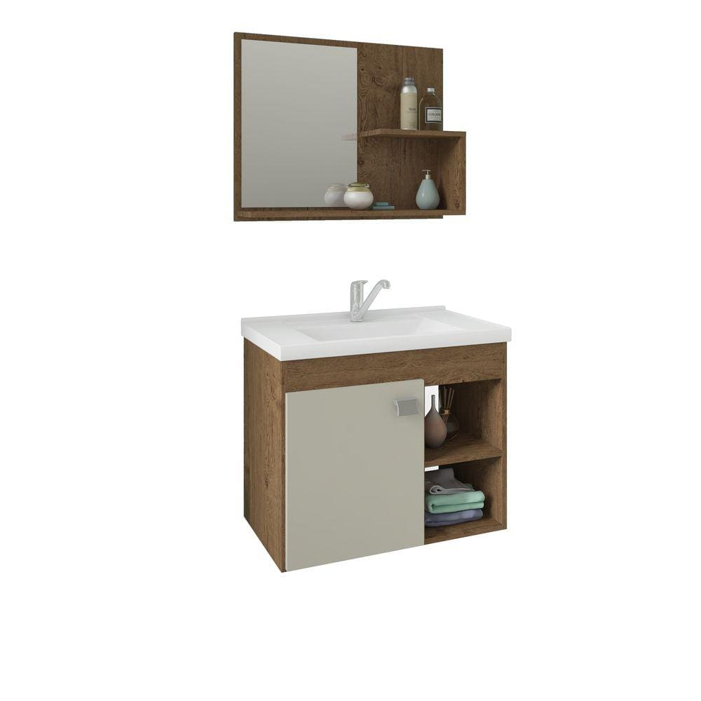 Conjunto para Banheiro com 1 Porta e Cuba Bia Mgm