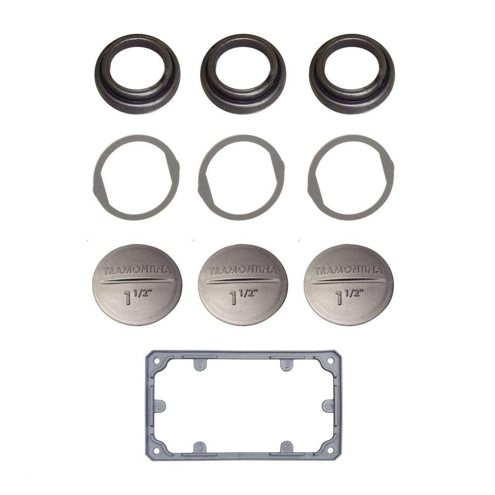 Kit de Vedação IP54 para Condulete Múltiplo 1.1/2” Tramontina Tramontina