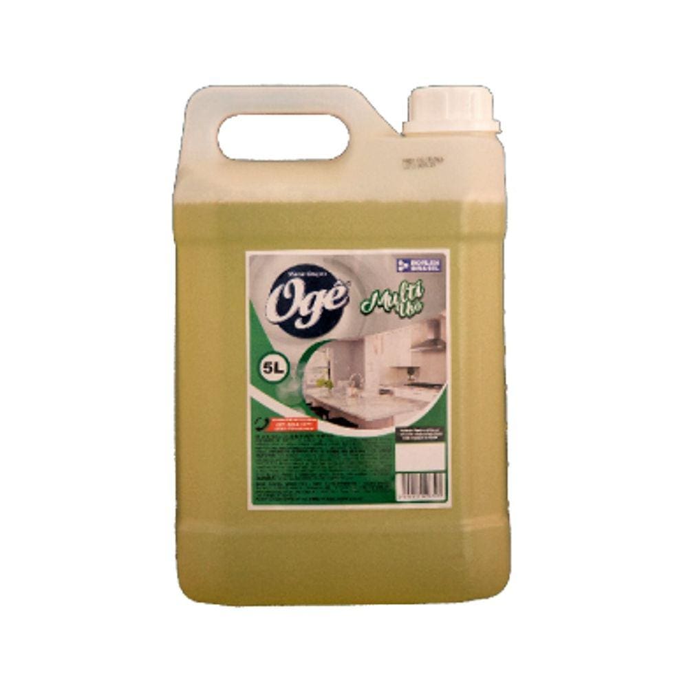Multiuso OGÊ Limpador Concentrado Limpa Piso Porcelanato 5L