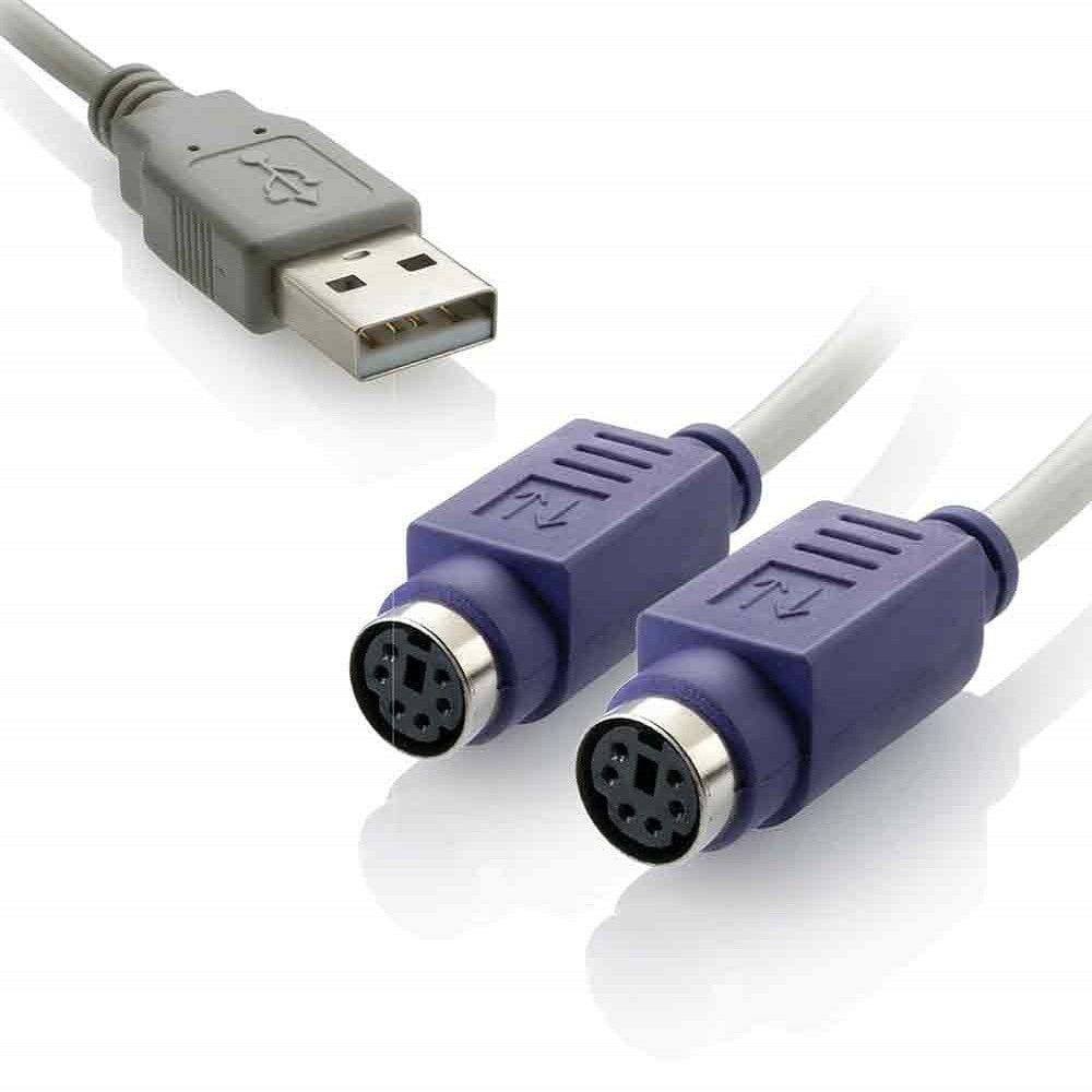 Cabo Conversor USB AM x PS2 F Multilaser - WI046