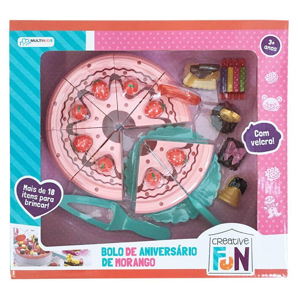 Creative Fun Bolo de Morango MultiKids - BR648