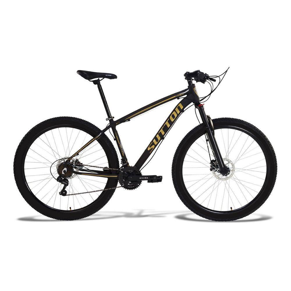 Bicicleta Sutton New Aro 29 Susp. Dianteira 24 Marchas - Preto