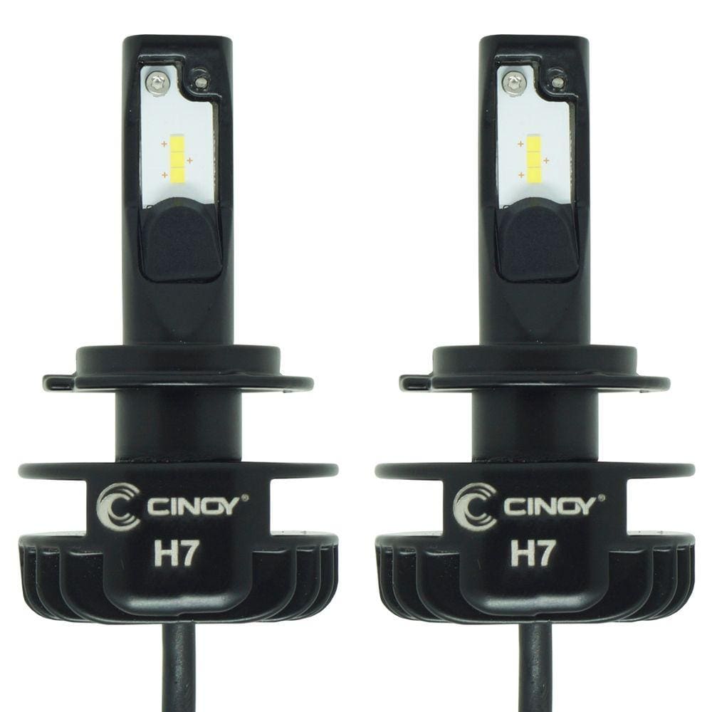 Kit Par Lâmpada Super Ultra Led Plus Automotiva Farol 12000 Lumens 6500K 12V 24V Carro Caminhão