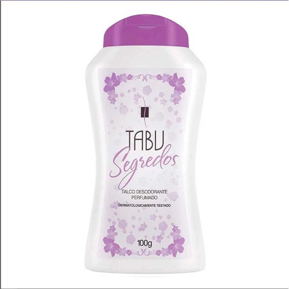 Talco Tabu Segredos 100Gr Dana