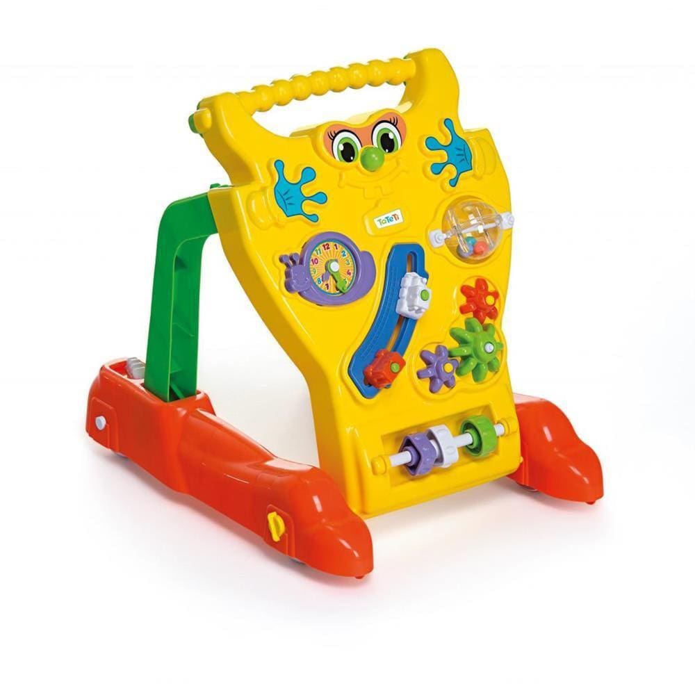 Andador Infantil Para Bebê Educativo 2 Em 1 Menino E Menina 0902 Tateti