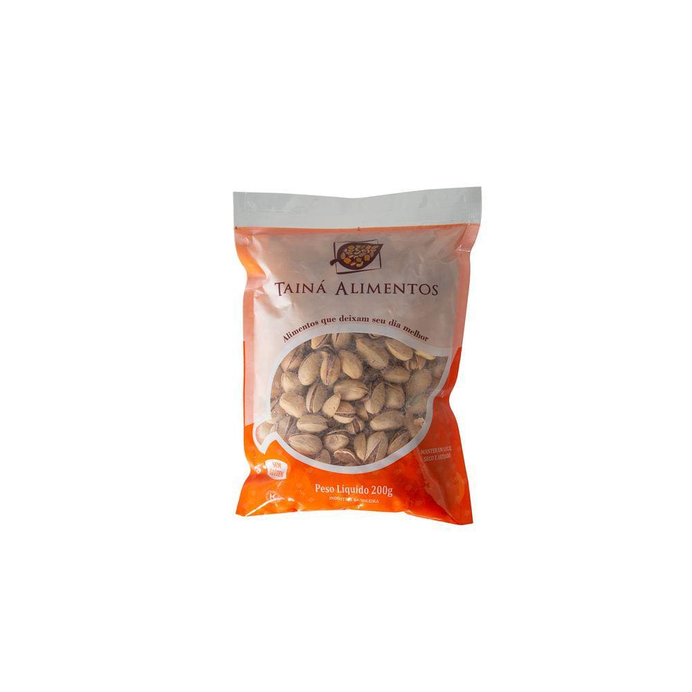 Pistache com Casca Torrado e Salgado Tainá Alimentos 200g