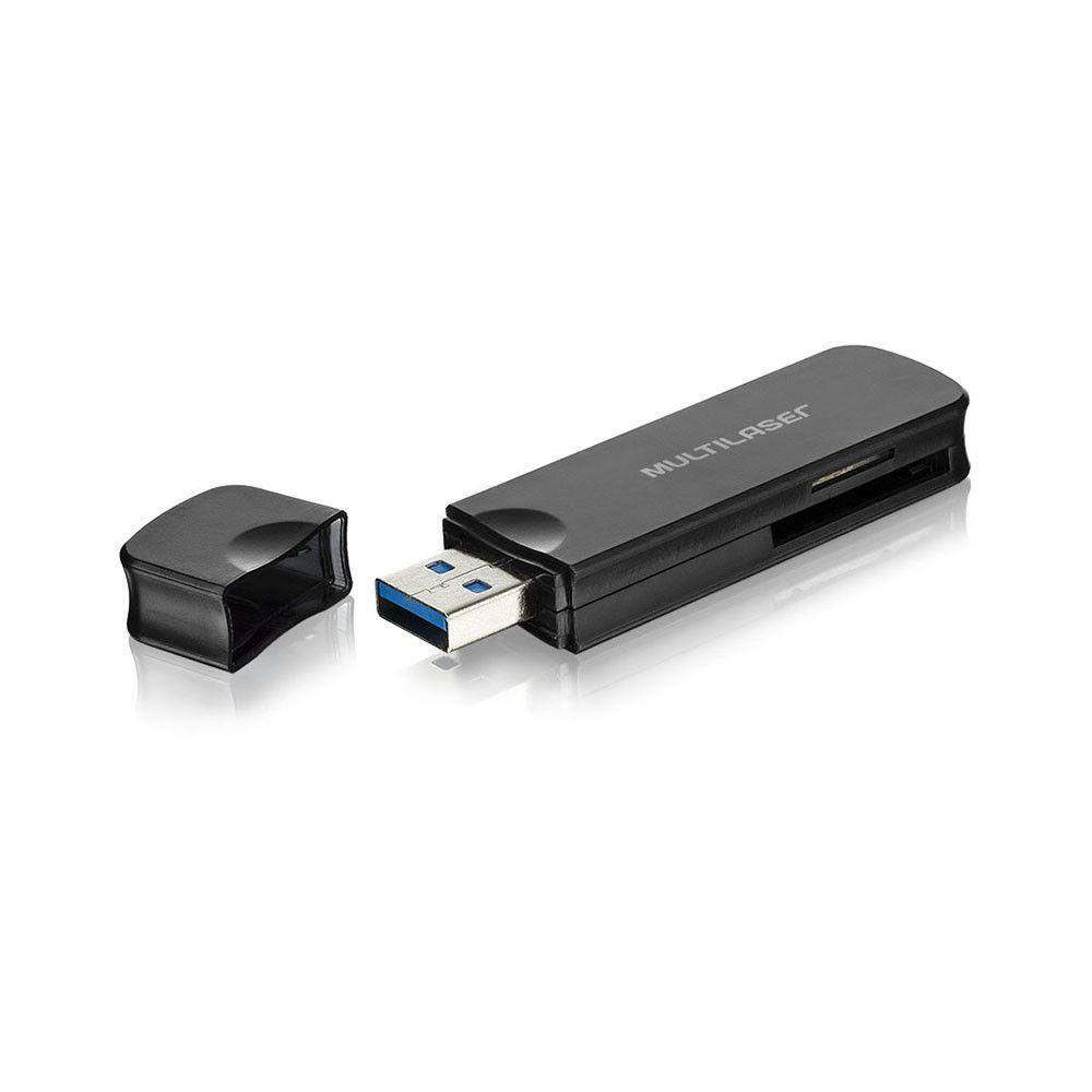 Leitor de Cartão Super Speed Usb 3.0 Multilaser - AC290