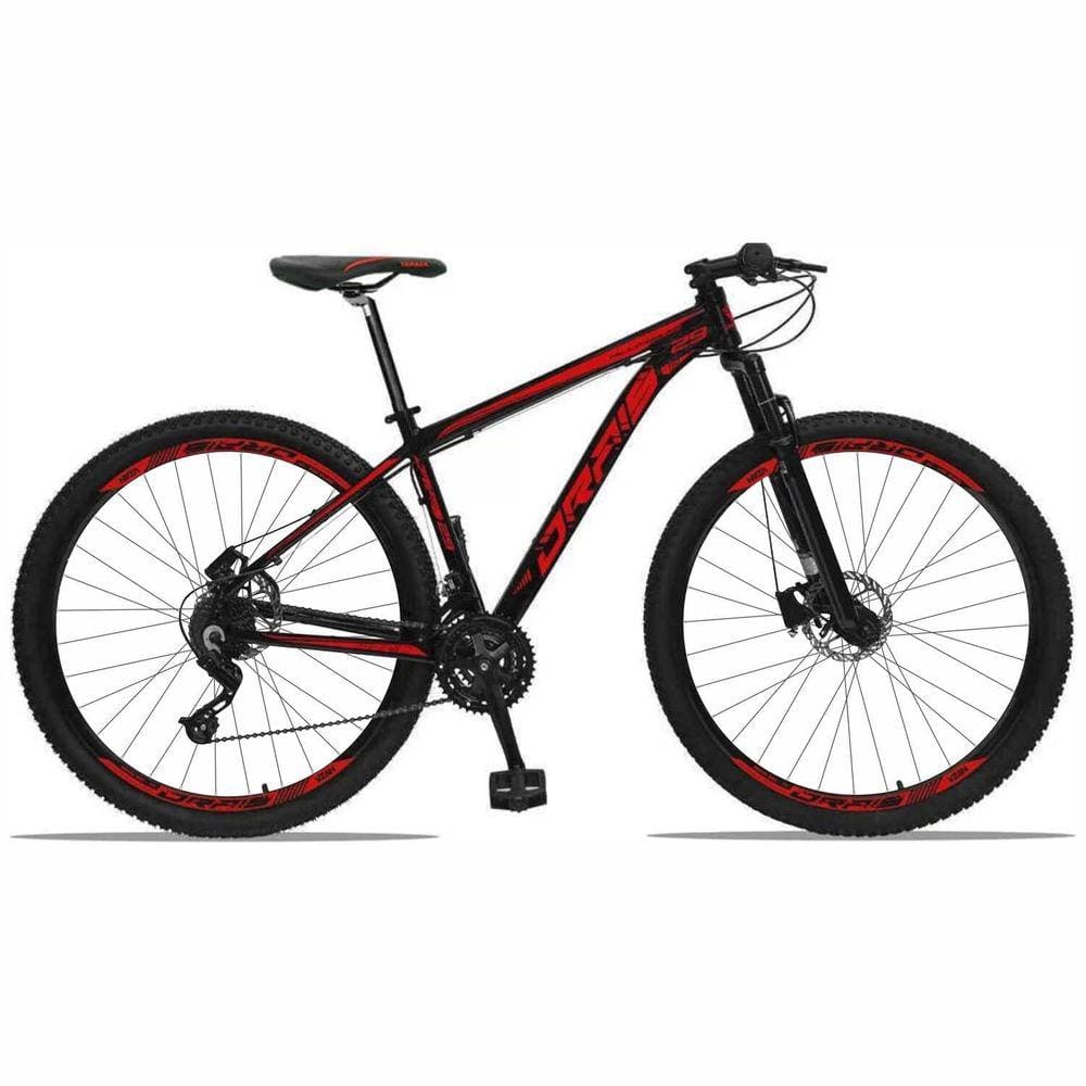 Bicicleta Aro 29 Drais Aluminum 21V Freio a Disco 32r