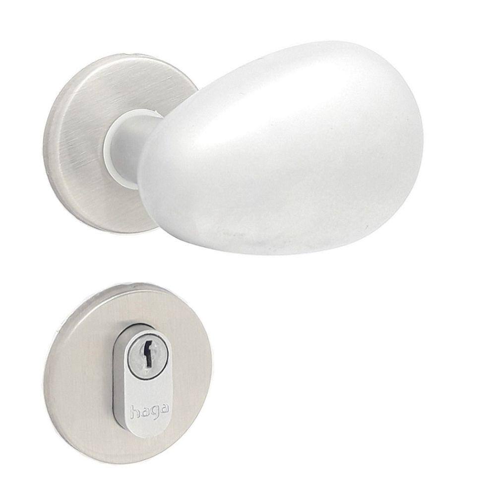 Fechadura HAGA - Elite - Roseta 527 - Externa - 9026B