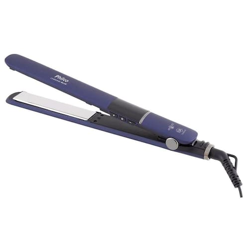 Prancha Philco Chrome Blue Titanium Bivolt - PPR06AZE Menor preço em Prancha Philco Chrome Blue Titanium Bivolt - PPR06AZE