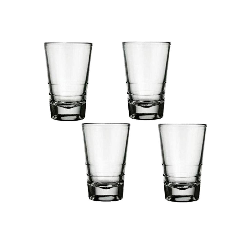 Jogo de Copo Para Dose 4 Unidades 100ml Caninha Nadir Figueiredo
