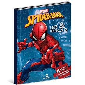 Combo Educativo Infantil Minha Caixa De Histórias Herói Homem Aranha Spider  Man Marvel - Culturama: Livro Capa Dura Com História + Livro De Desenhos  Colorir + Cartela De Adesivos + 06 Lápis