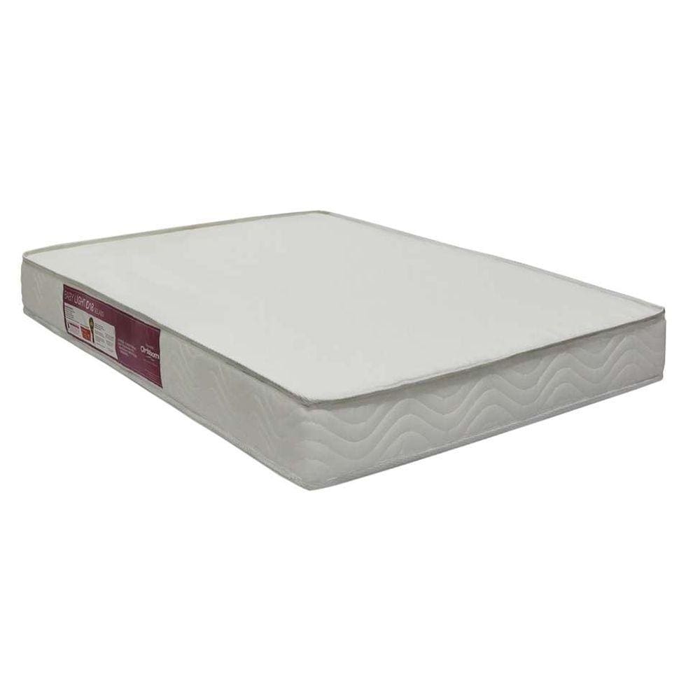colchão infantil baby light com espuma d18 (12x70x130) branco
