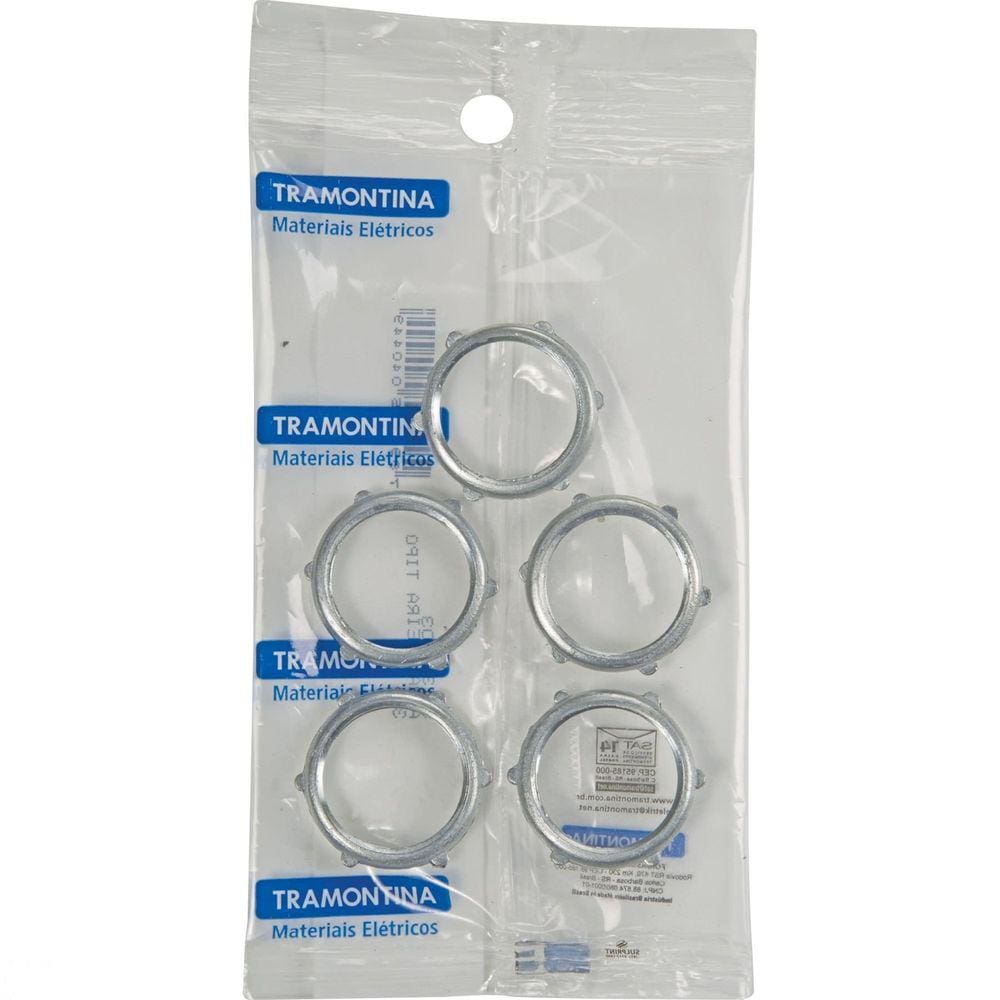 Arruela 3/4" em zamak - embalagem com 5 unidades Tramontina