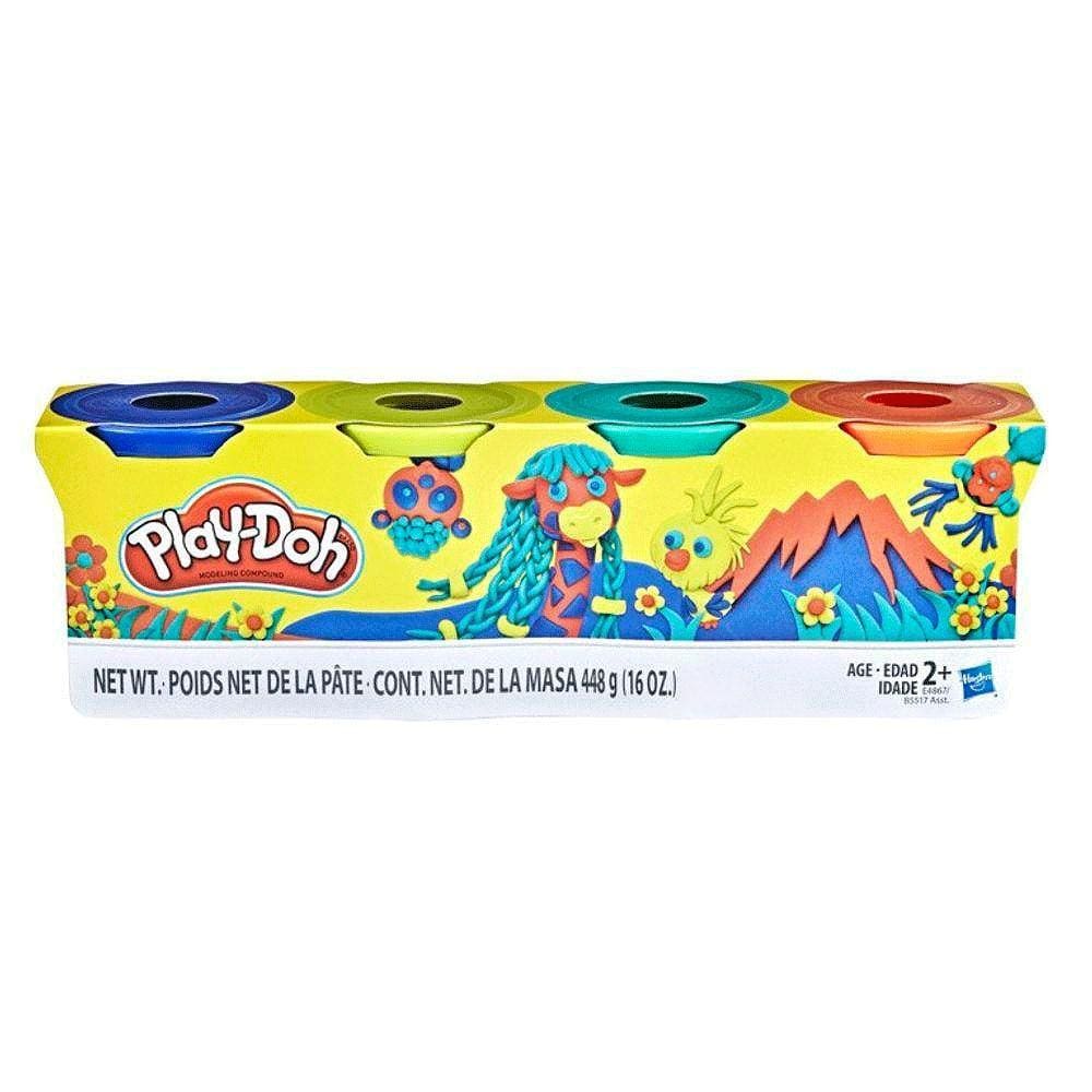 Massinha Play Doh Hasbro Ref:B5517 2 Anos+ 4 Potes