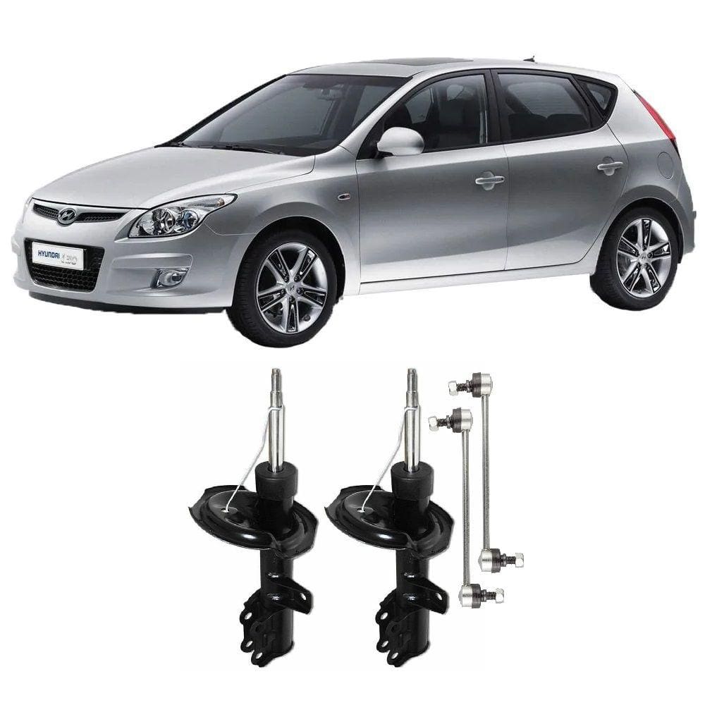 Amortecedor + Bieleta Hyundai I30 Dianteiro 2007 Até 2014 O Par