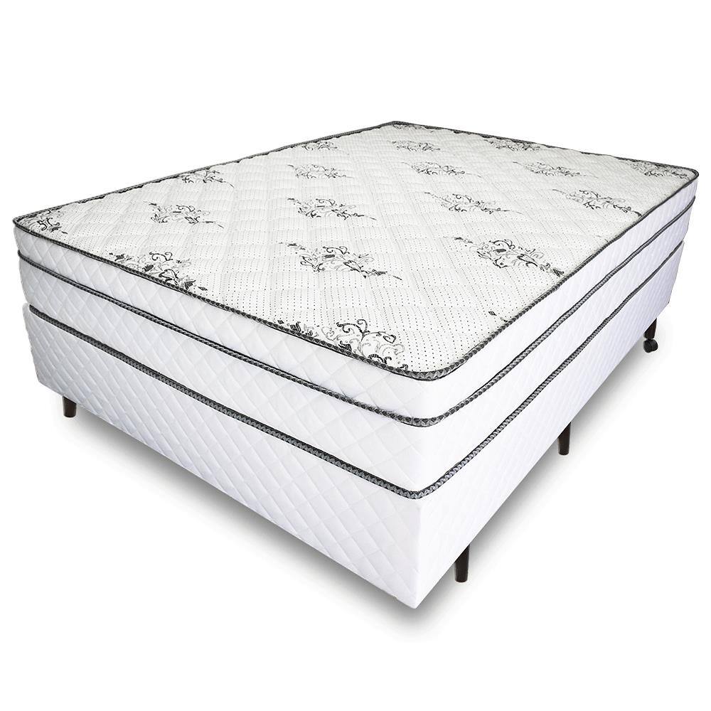 Cama Box Casal Colchão Mola Ensacada Pillowin 138x188x60cm - Mônaco  Relaflex | Extra
