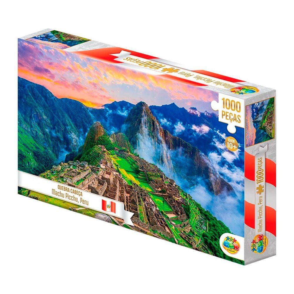 Quebra Cabeça 1000 Peças – Machu Picchu, Peru
