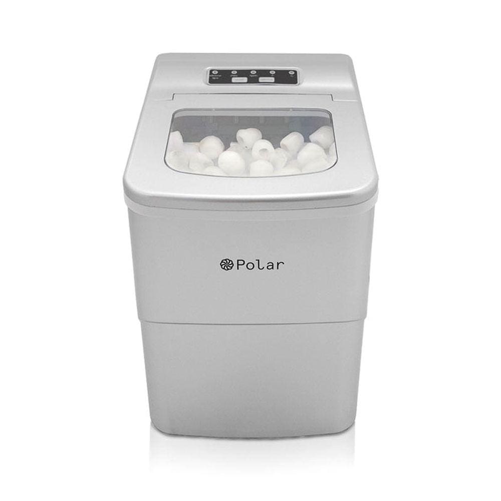 Máquina De Gelo Polar - Ice Maker - Prata 15kg dia