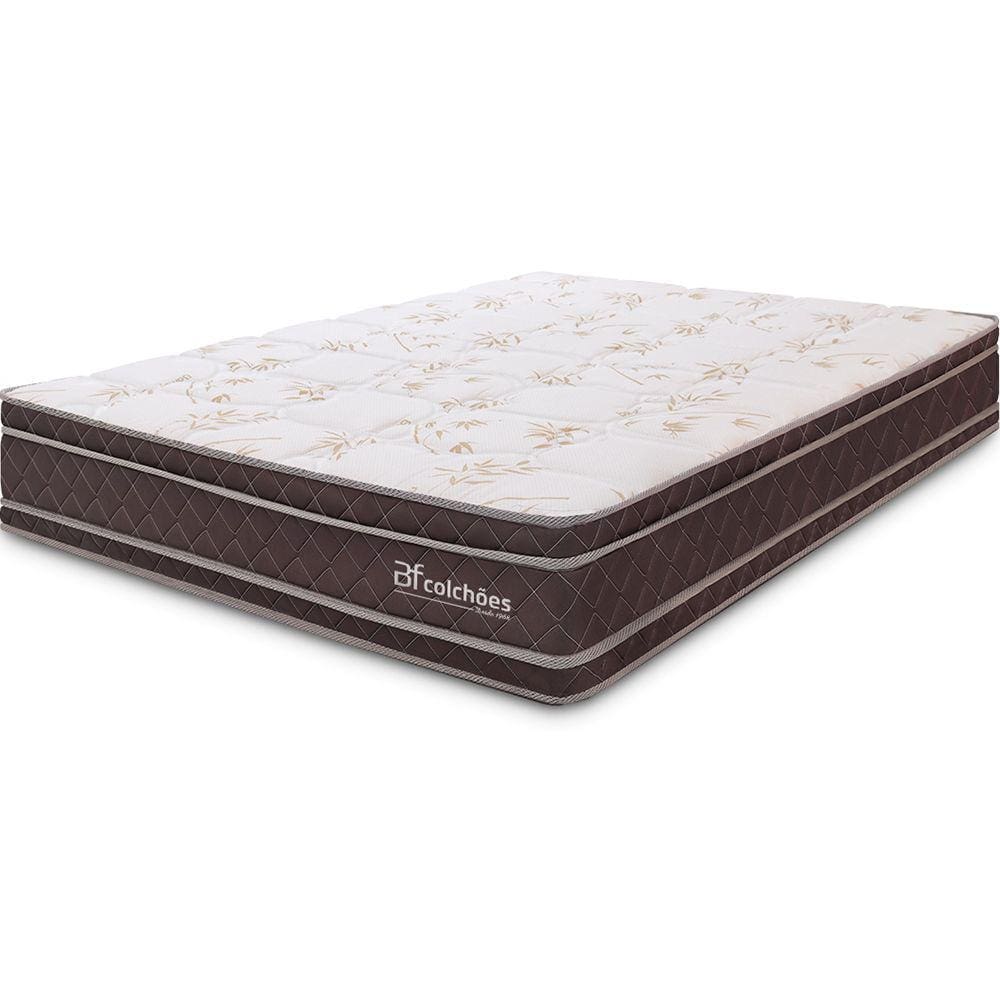 Colchão King 100% Espuma Dupla Face Antialérgico 193x203x22cm - BF Colchões
