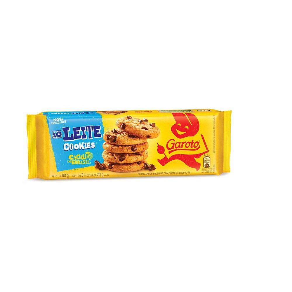 Cookie Garoto Gotas de Chocolate 60g