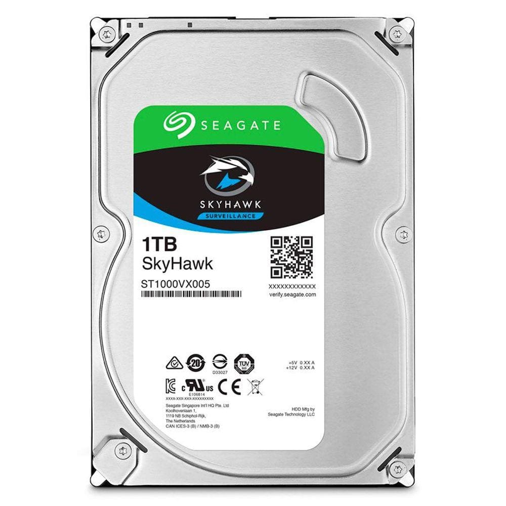 Hd Sata3 1Tb Seagate Skyhawk Surveillance St1000vx005