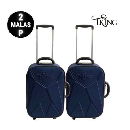 Conjunto de malas de bordo T.King - 2 unidades Menor preço em Conjunto de malas de bordo T.King - 2 unidades