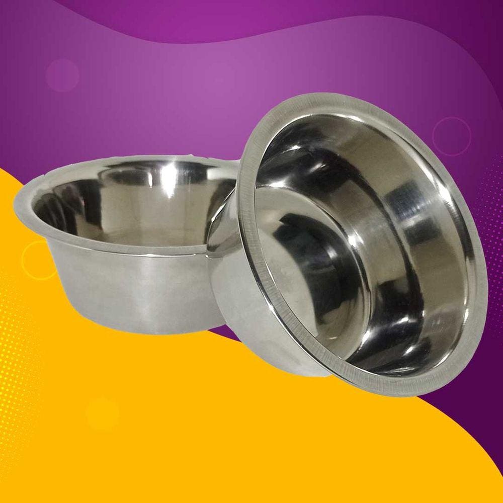 2 Tigelas 300 mL Chalesco para Pets de porte pequeno