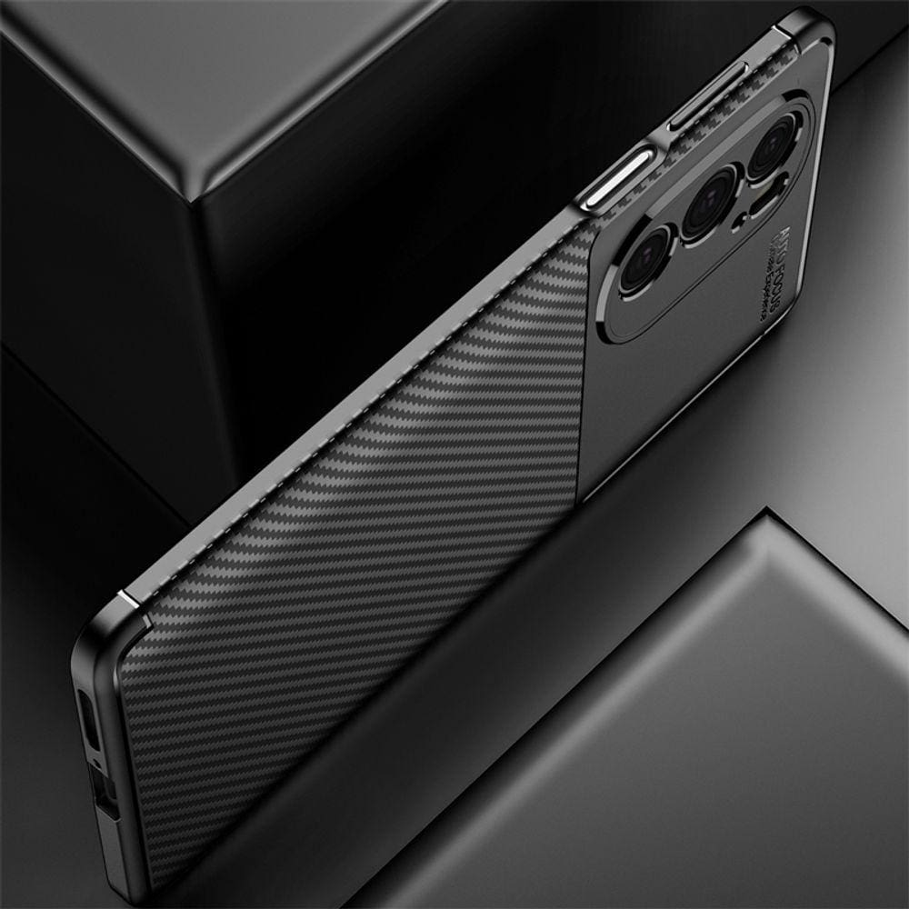 Capa Capinha Para Moto Edge 30 Pro Fibra Carbon Anti Impacto